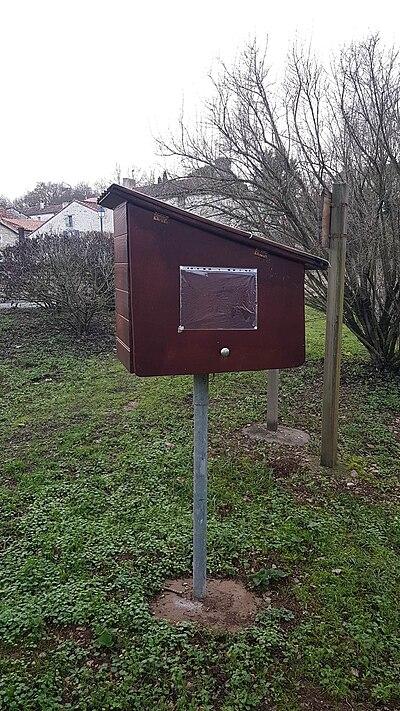 Image de la boite à livres