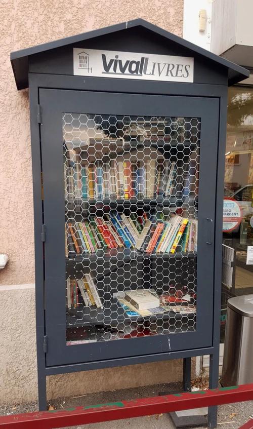 image de la boîte à livres