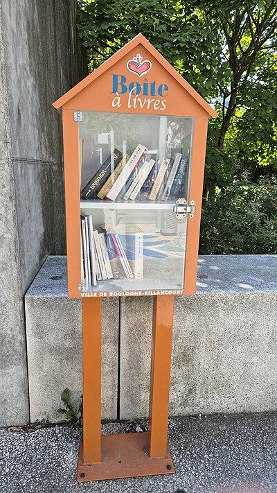 image de la boîte à livres
