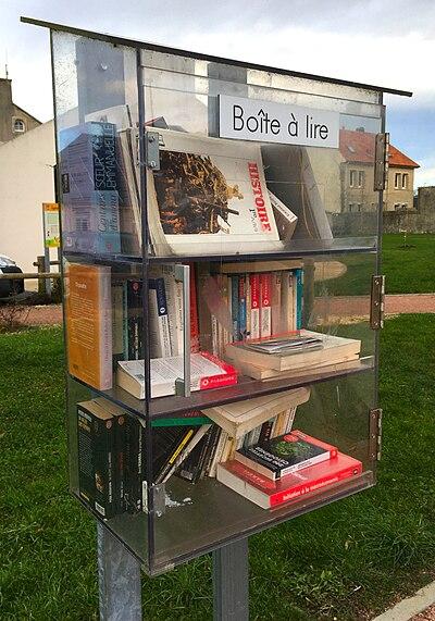 image de la boîte à livres