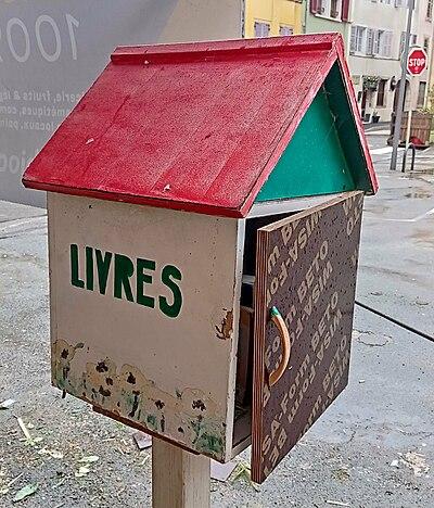 Image de la boite à livres