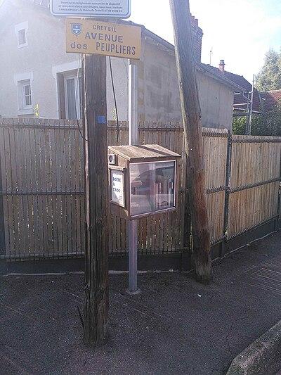 Image de la boite à livres