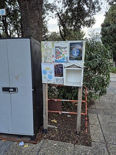 image de la boîte à livres