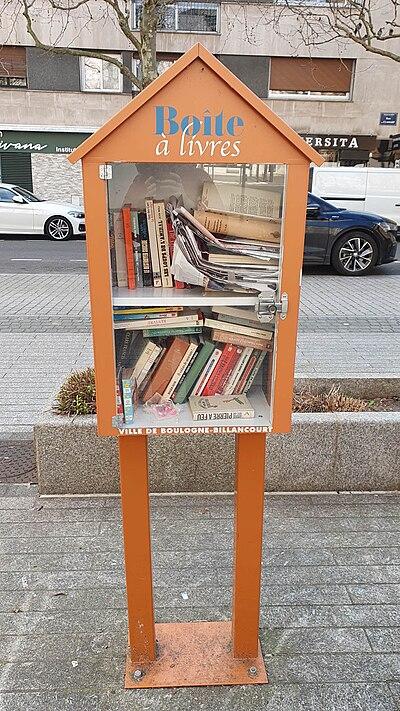 Image de la boite à livres
