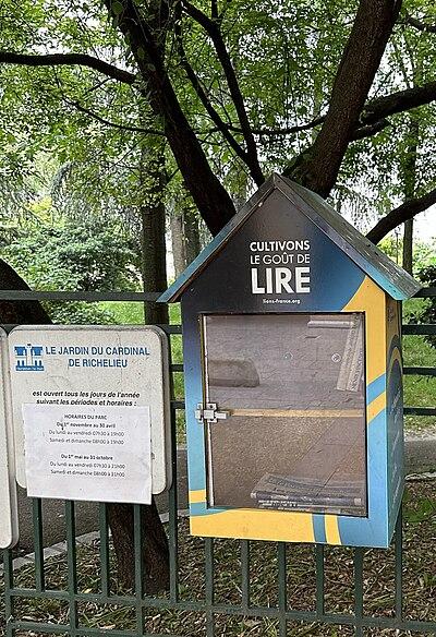 Image de la boite à livres