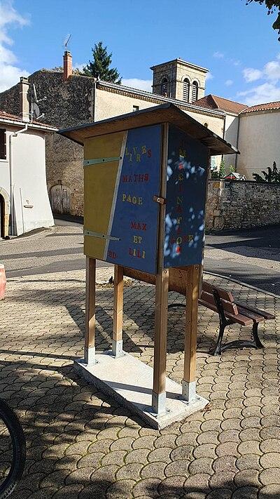 Image de la boite à livres