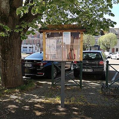 image de la boîte à livres