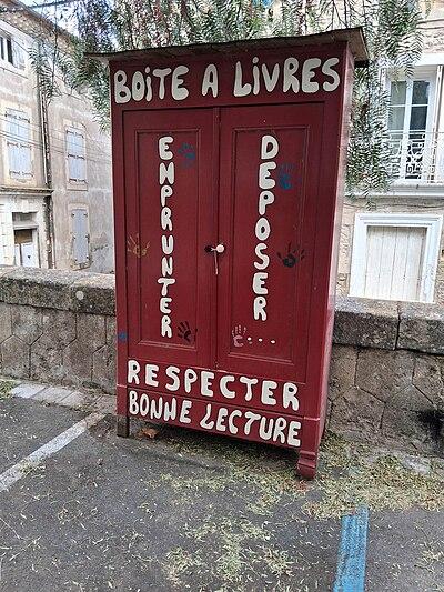 image de la boîte à livres