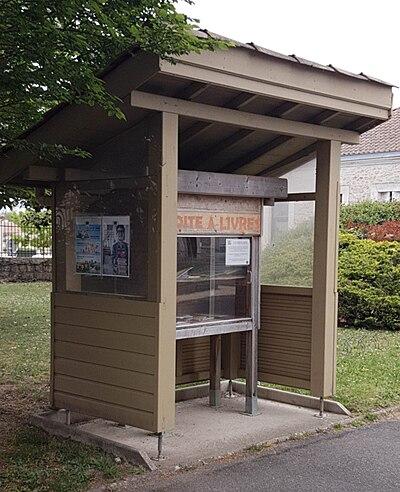 image de la boîte à livres