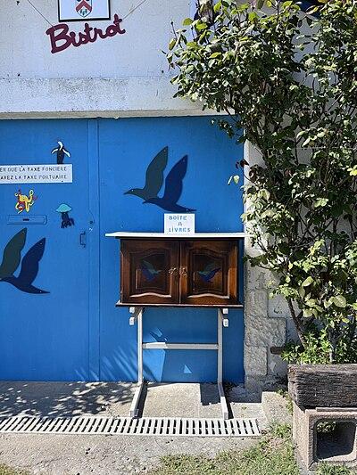 image de la boîte à livres