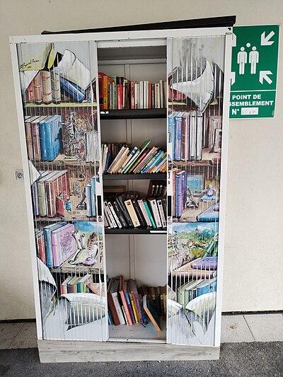 image de la boîte à livres