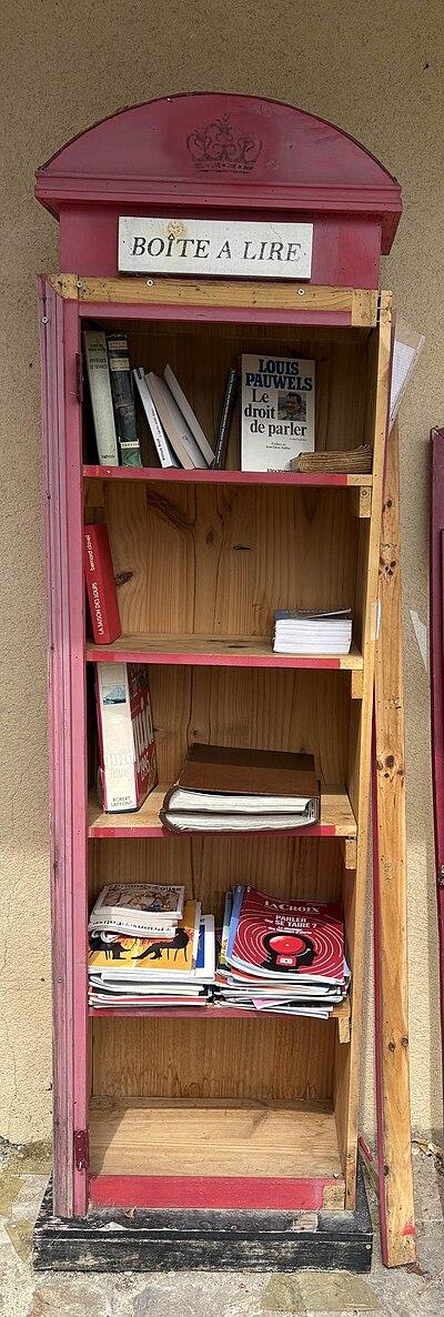 Image de la boite à livres
