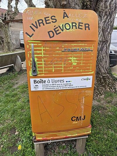 image de la boîte à livres