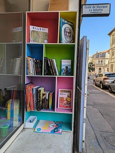 Image de la boite à livres
