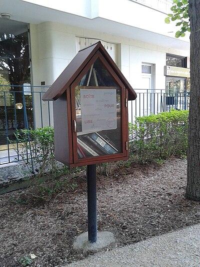 image de la boîte à livres