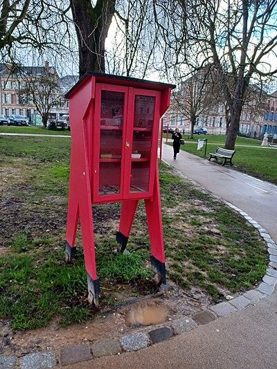 image de la boîte à livres