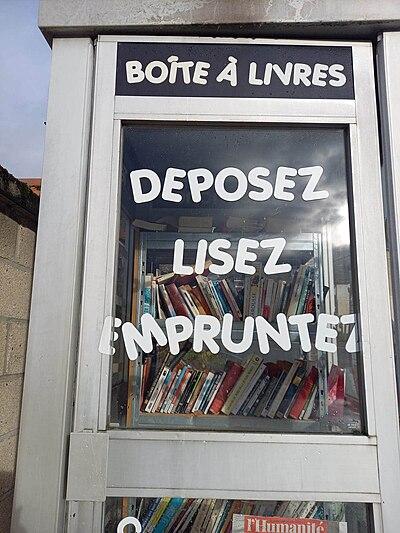 Image de la boite à livres
