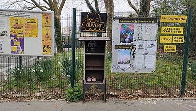 image de la boîte à livres