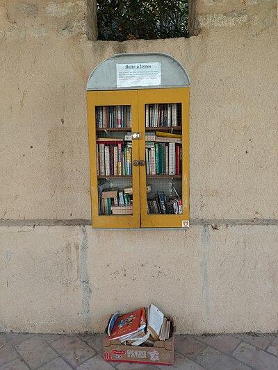 image de la boîte à livres