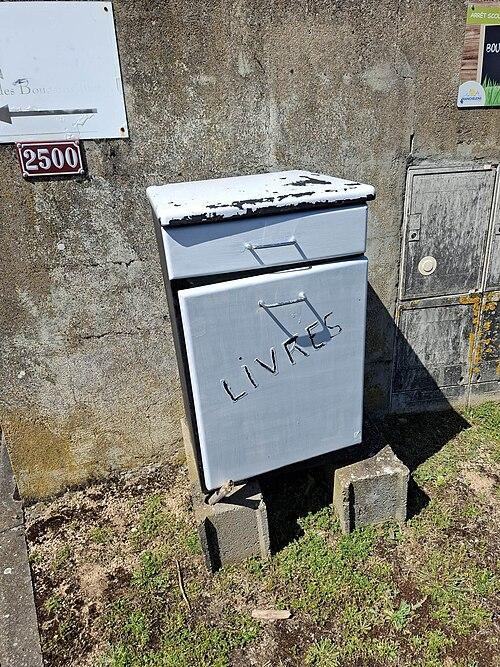 Image de la boite à livres