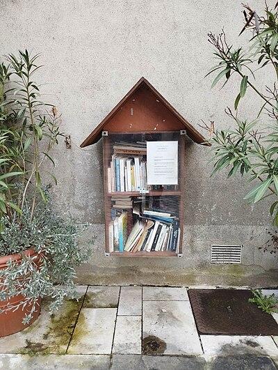 image de la boîte à livres