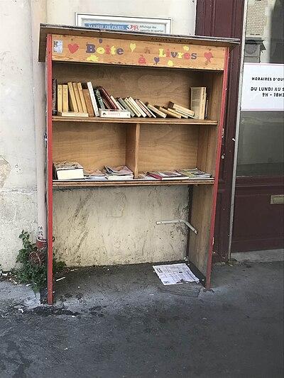 Image de la boite à livres