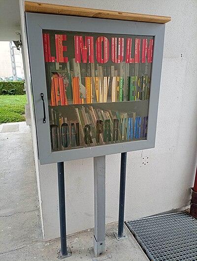 image de la boîte à livres