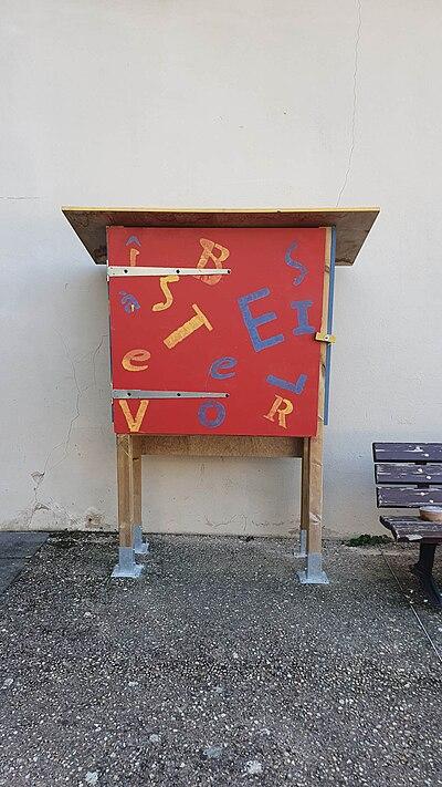 Image de la boite à livres