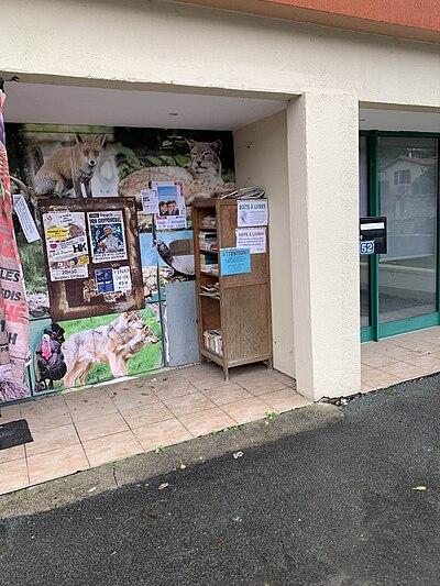 image de la boîte à livres