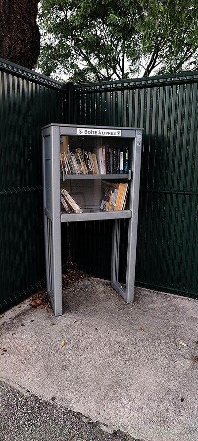 image de la boîte à livres