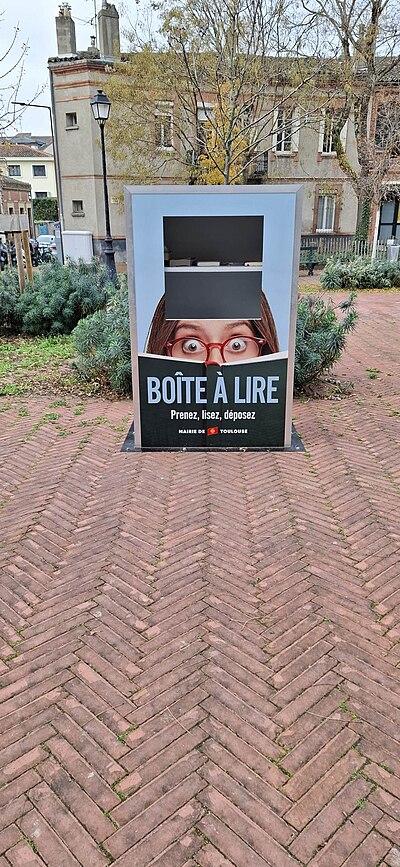 image de la boîte à livres