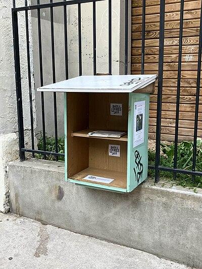 Image de la boite à livres
