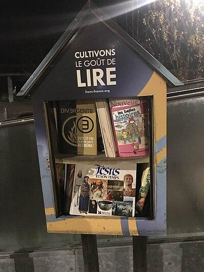 image de la boîte à livres