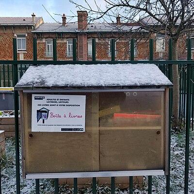 image de la boîte à livres