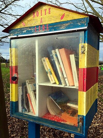 image de la boîte à livres