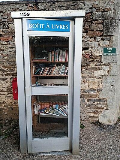 image de la boîte à livres