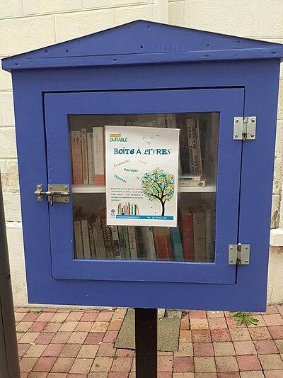 image de la boîte à livres