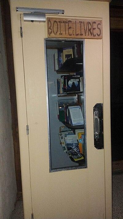 image de la boîte à livres