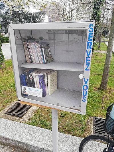 image de la boîte à livres