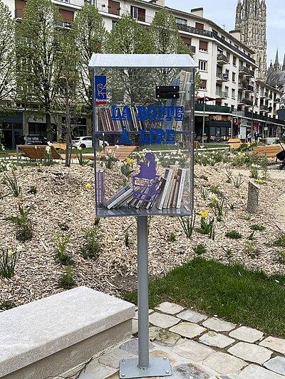 image de la boîte à livres