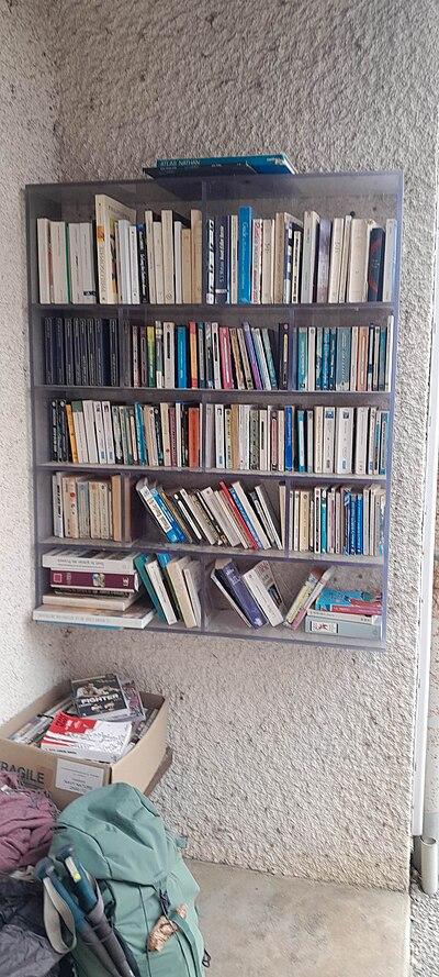 image de la boîte à livres