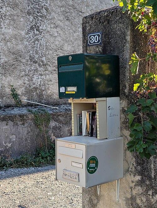 Image de la boite à livres