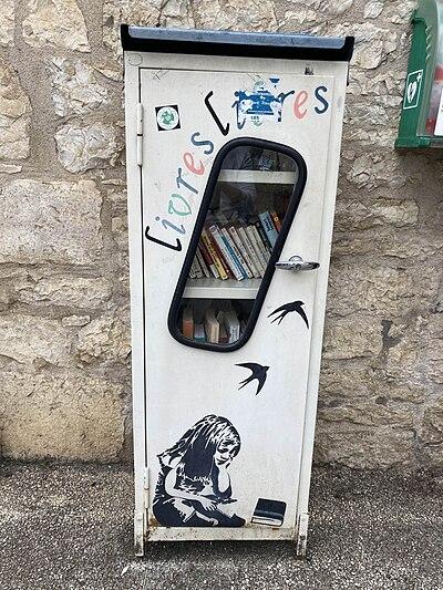 image de la boîte à livres