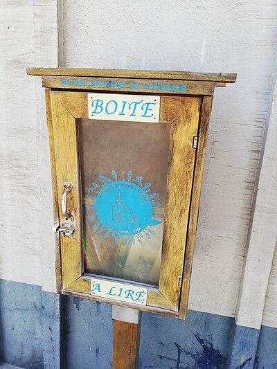 Image de la boite à livres