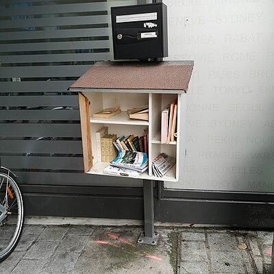 image de la boîte à livres