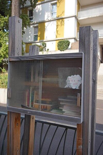 image de la boîte à livres